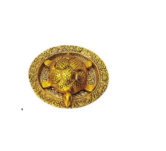 Decorative Brass Tortoise Plate