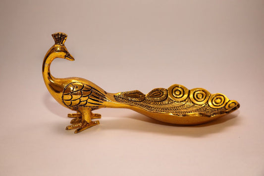 Elegant Peacock Decorative Bowl Set of 2